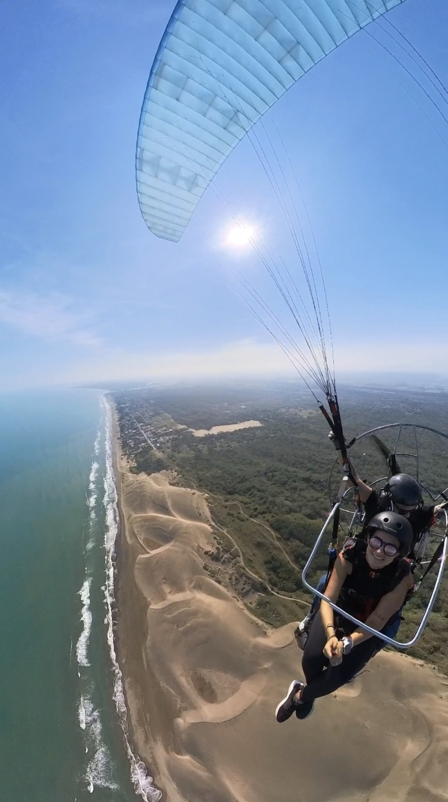 Vuelo en Paramotor Chachalacas